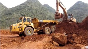 40—тонный карьерный самосвал XDA40 из Китая