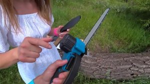 ЦЕПНАЯ ЭЛЕКТРОПИЛА С БЕЗЩЁТОЧНЫМ МОТОРОМ