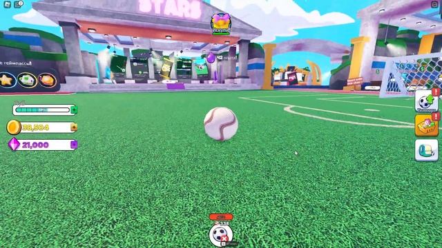 УДАРИЛ МЯЧ 999.999.999 КМ СИМУЛЯТОР УДАРА ПО ВОРОТАМ! НУБ И ПРО ВИДЕО ROBLOX смотреть онлайн
