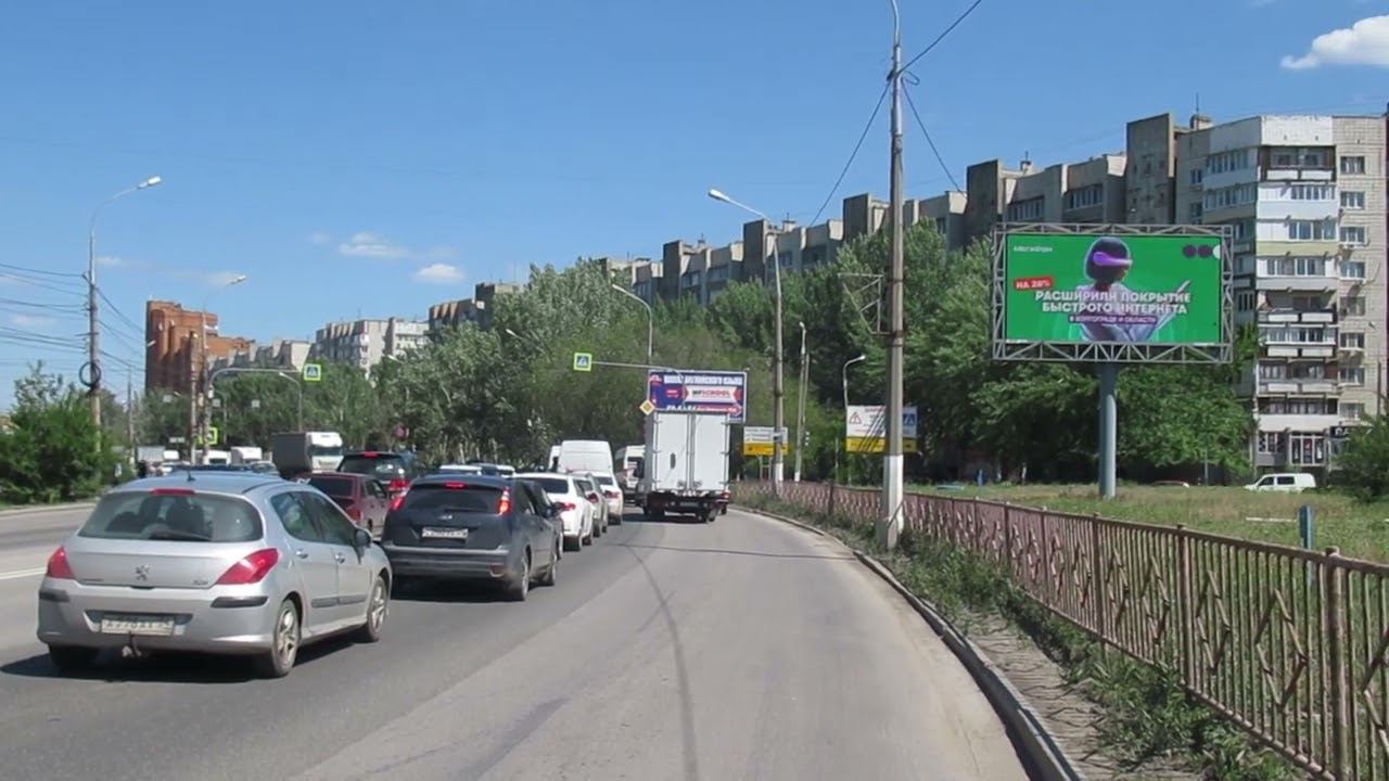Героев Сталинграда проспект (2-я Продольная автомагистраль) - Энгельса бульвар, 60 м смотреть онлайн