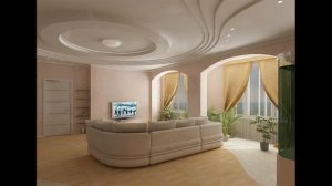 ДИЗАЙН ПОТОЛКОВ из гипсокартона. Варианты оформления