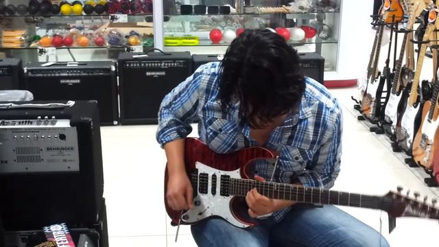 DANNY CARRERA IBANEZ PREMIUM ROCK GUITAR TEST смотреть онлайн