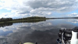 Выбрались на рыбалку, но подвёл мотор...