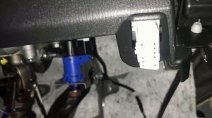 OBD PORT Location MAZDA 6 GJ Skyactiv 2014 - 2017 mk3 - Diagnostic connector socet