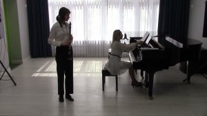 М. Глинка "Вокализ", Н. Бакланова "Сонатина"