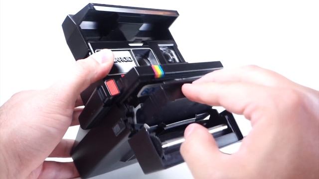 Polaroid OneStep 600 Rainbow Instant Camera
