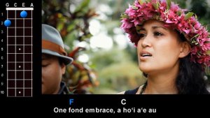 "Aloha 'Oe" (Farewell to Thee) Ukulele Play-Along!