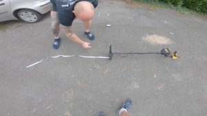 TEST GARRETT 400I STANDARD COIL VS DETECH 13 ULTIMATE DD