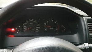 Горит лампа акб на холодную ч.1