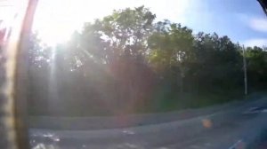 Дорога Ялта -Симферополь, едем на троллейбусе