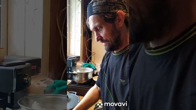Простой рецепт.Грудинка варено- копченая.