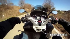 Aprilia SRV 850 - Onboard in Toscana