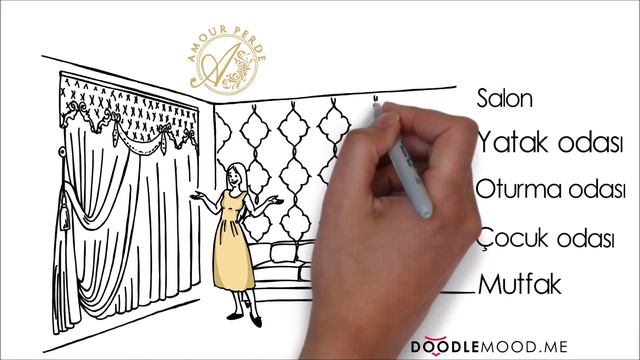 Amour Perde Whiteboard - Beyaz Tahta Animasyon Tanıtım Videosu смотреть онлайн