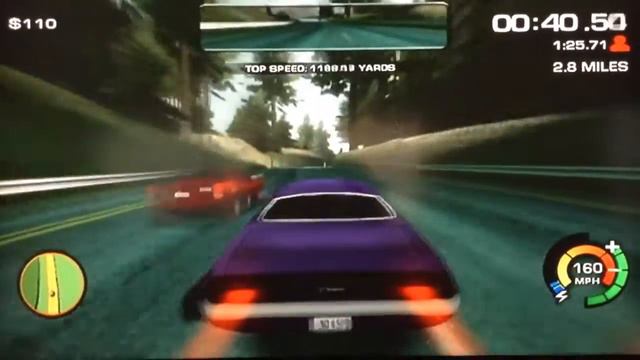 NFS: The Run (Wii) - Challenges - Novice - Redwood Forest (Speed Run) | Dodge Challenger R/T смотреть онлайн