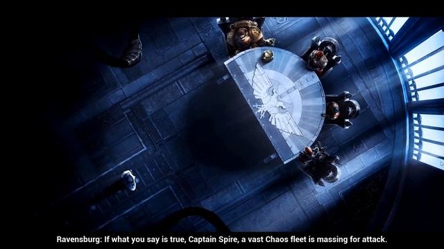 Battlefleet Gothic: Armada прохождение на русском Omens of Darkness пролог обзор и первый взгляд смотреть онлайн