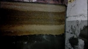 Дешёвый самодельный утеплитель. Утепление стены арболитом. Ч.2 - засыпка окончена.