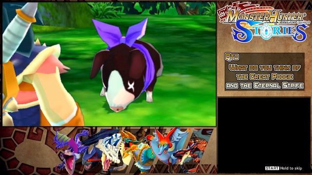 Monster Hunter Stories (3DS)[Blind] Part 40 (Quests, Debli's Dream & Avinia's Heirloom) смотреть онлайн