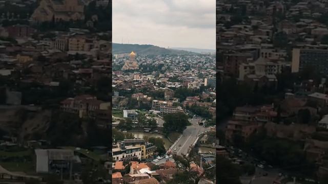 Tbilisi Georgia, прогулка на фуникулёре