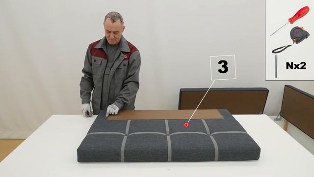 Инструкция по сборке. Скамья угловая Николетти / Николетти мод.1 смотреть онлайн