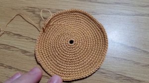 Экспресс МК, шляпка " деревенская" крючком для куклы Паола Рейна