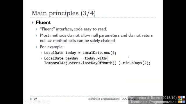 TdP-2019-L19: Date and Time in Java e SQL