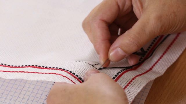 Дистанционный курс называется «Чувашская вышивка», это начальный уровень.