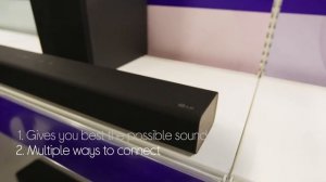 LG S40Q 2.1 Wireless Sound Bar - Quick Look