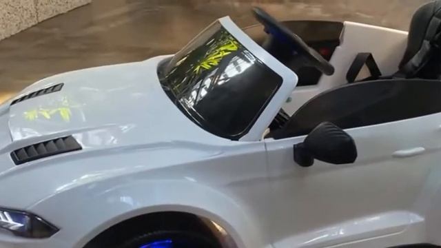 Детская машина на аккумуляторе (детский электромобиль) FORD MUSTANG GT A222MP смотреть онлайн