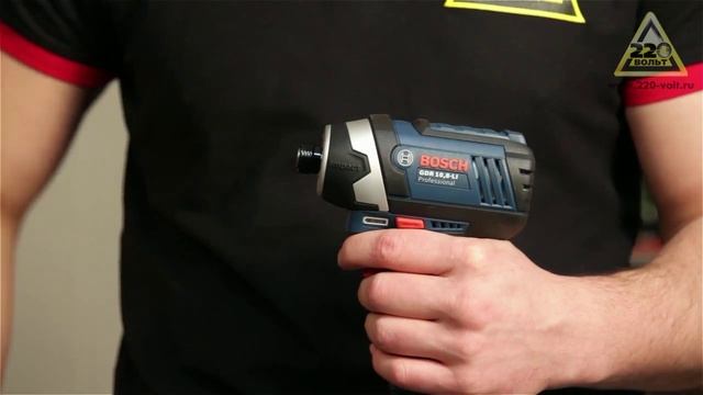 Гайковерт аккумуляторный BOSCH GDR 10,8-LI ударный смотреть онлайн