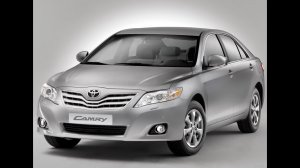 Toyota Camry 40 установка би светодиодных линз Optima в фары  Фары как новые