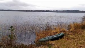 Часть№1 Карелия,Парошозеро Бабье озеро поиск рыбы Chast№1-Karelia Paroshozero Indian Lake