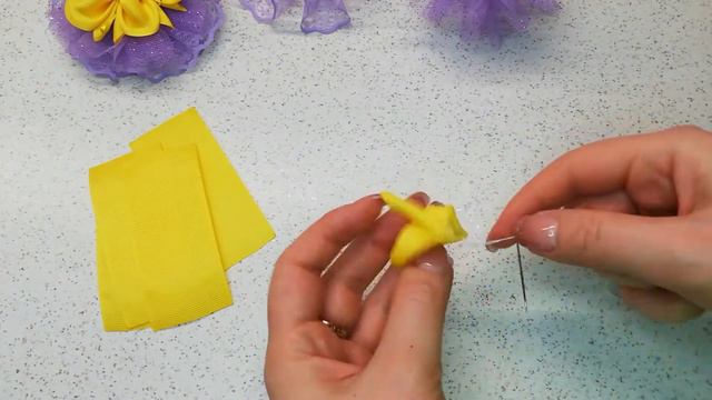 ОНИ ШИКАРНЫ! Яркие бантики из репсовых лент своими руками! Beautiful bows