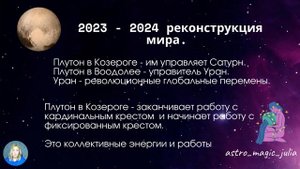 Плутон меняет знак 23 марта 2023 года. Какие чистки и трансформации будут до 2025 года?