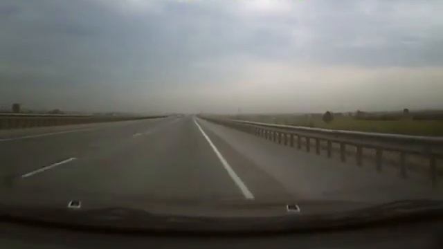 Разворот на трассе