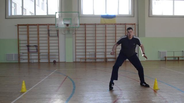 Передвижение в защитной стойке смотреть онлайн