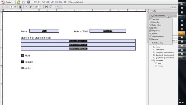 How to Create a Fillable PDF Form in Word смотреть онлайн