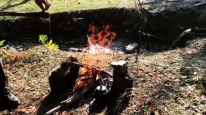 7-дневный одиночный кемпинг на выживание, природный душ под водопадом