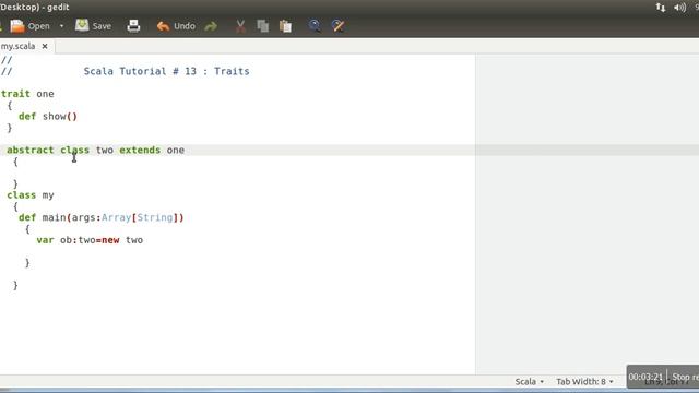 Traits in Scala # Scala Tutorial - 13