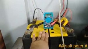 Grid tie inverter as battery charger