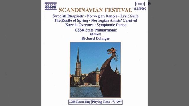Norwegian Dances, Op. 35 (arr. H. Sitt for orchestra) : No. 2. Allegretto tranquillo e grazioso смотреть онлайн