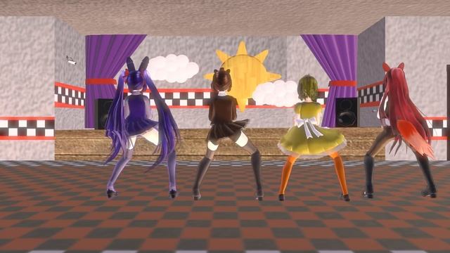 [ MMD X FNAF ] Bla Bla Bla (motion dl link) смотреть онлайн