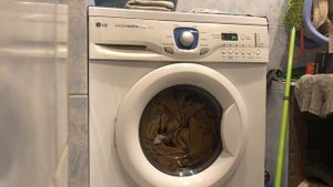 Полоскание+отжим-Стиральная машина LG WD-80150N