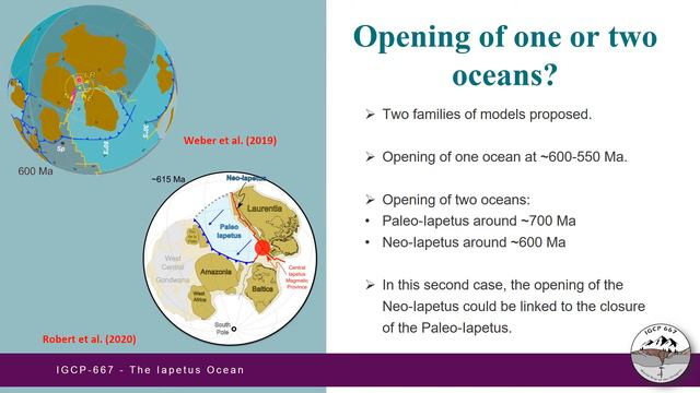 The Iapetus Ocean by Boris ROBERT - IGCP 667 Project смотреть онлайн