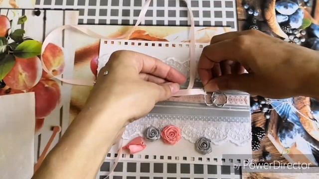Свадебная открытка своими руками.