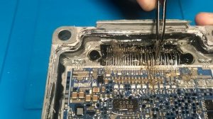 Ремонт ЭБУ. Диагностика ЭБУ на обрыв контактов. z16xep ECU Opel
