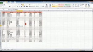 Microsoft Excel 2010 # Format as Table-Conditional Formatting