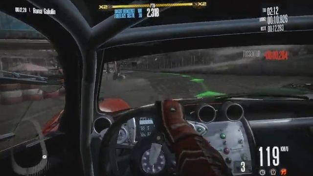 NFS: Shift 1 - Hazyview Oval - 12.229 - Pagani Zonda смотреть онлайн