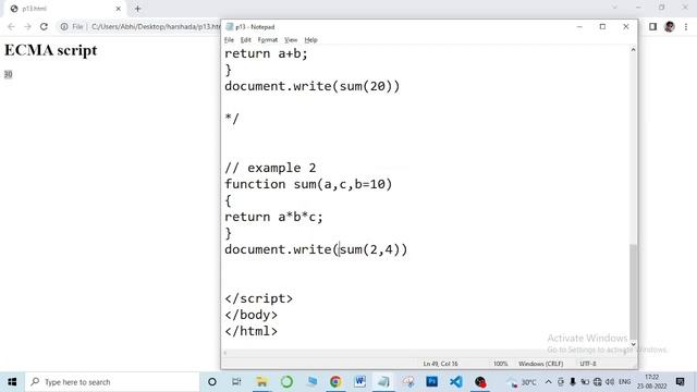 ECMA Script Part 2| REACT JS Course 2022 смотреть онлайн