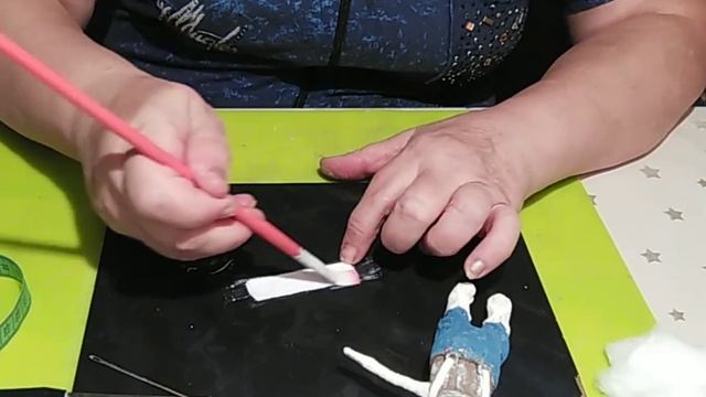 ?Ёлочная Ватная Игрушка Медвежонок Полярный Лётчик 2ч Авторская работа. смотреть онлайн