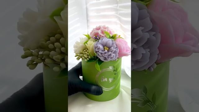 Мыльный букет. Цветочное ассорти.